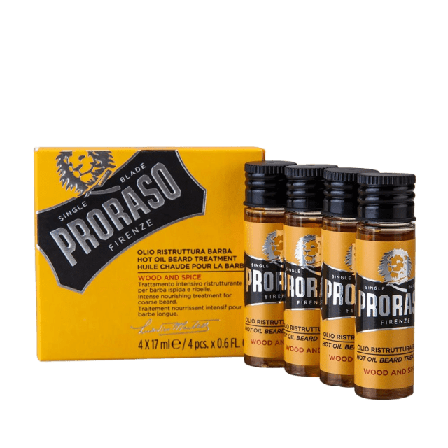 Proraso Hot Oild Beard Treatment Rakning Herr 4X17