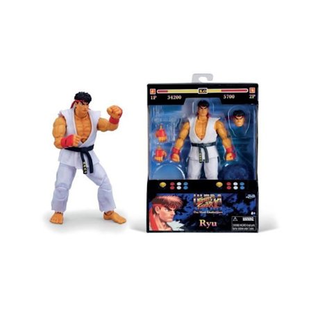 Jada - Street Fighters - RYU - 15 cm ledad figur - 8 år
