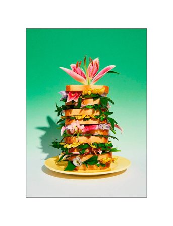 Supermercat | Dagwood-Flower-Sandwich | 70X100CM