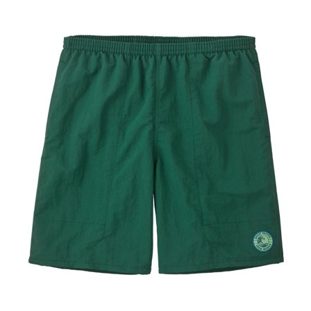 Patagonia M's Baggies Longs - 7 in. GPIW Crest: Conifer Green