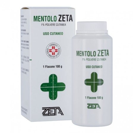 Zeta Talco Mentolato 100g