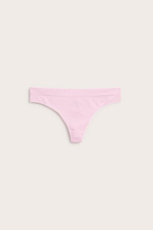 Kappahl | Sømløs stringtruse Rosa XL | Rosa