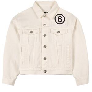 MM6 Maison Margiela White Branded Jacket 14 Years - Coats and jackets - 14 years - White