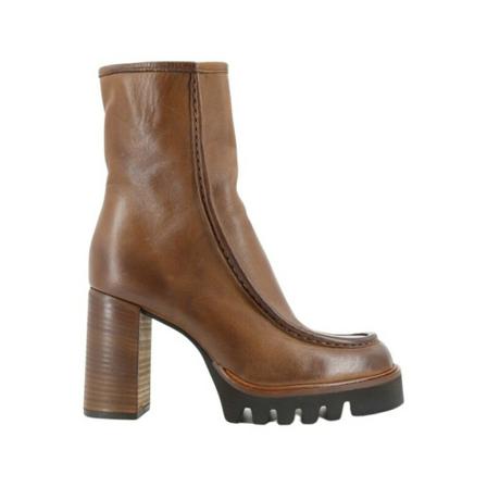 Zoe, Heeled Boots Bruin, Dames, Maat:38 EU