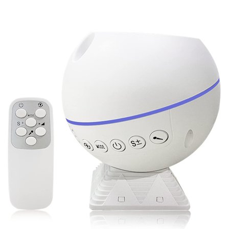 Talvikampanja, tähtitaivasprojektori, tähtitaivasprojektori, yövalo, LED-galaksiprojektori Nebula Tähtitaivas Pilvikuu kaukosäätimellä, 10 värikästä M