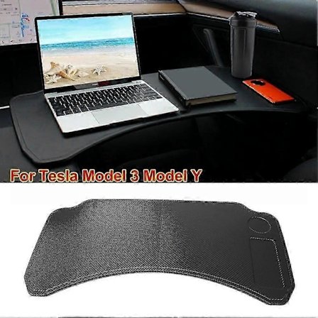 Høykvalitetsbord Kompatibelt med Tesla Model 3 Model Y Rattbrett Laptop Notebook Sammenleggbart Skrivebord Feste Spise Drikkebrett-Perfekt