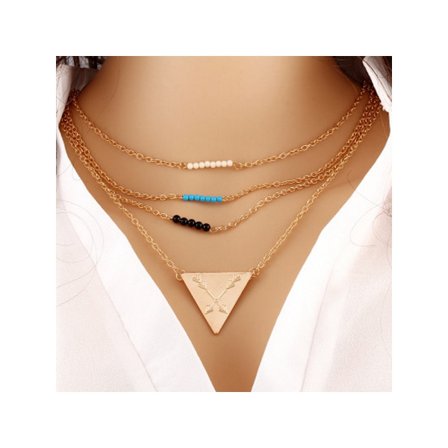 Mode halsband flerskikts