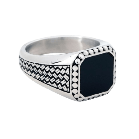 by BILLGREN Chad Ring Steel Accessoarer Herr Silver 20 mm