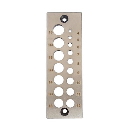 16-huls Metrisk Stål Træstift Produktionsbræt Træstift Produktion Og Forarbejdning Praktisk Træarbejde