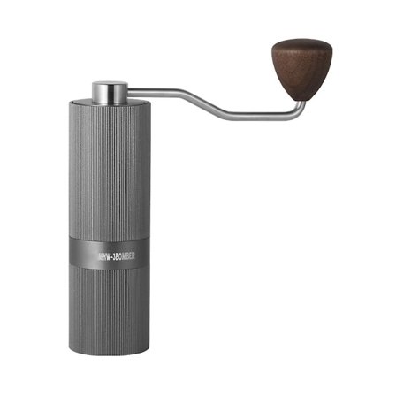 Manuell Kaffekvarn 24 Positioner Justerbar Espressomaskin Rostfritt Stål 420 Grå