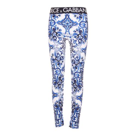 Dolce & Gabbana Broek , Blauw , Dames , Maat: S