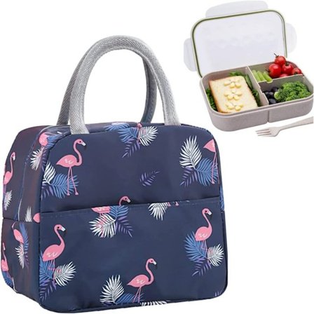 Lunch Bag, Insulated Lunch Bag, for Women, Students and Children