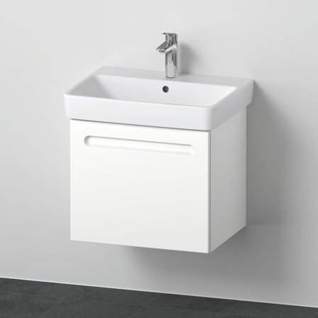 Duravit No. 1 Möbelpaket vit matt, 600x450 mm, 1 låda Med innerlåda, Badrum
