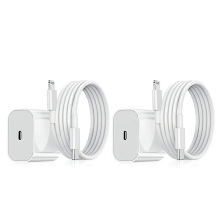 iPhone Laddare - Snabbladdare - Adapter + Kabel 20W USB-C[qb]