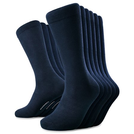 FreeFeel | Set van 6 paar koningsblauwe bamboe sokken voor mannen