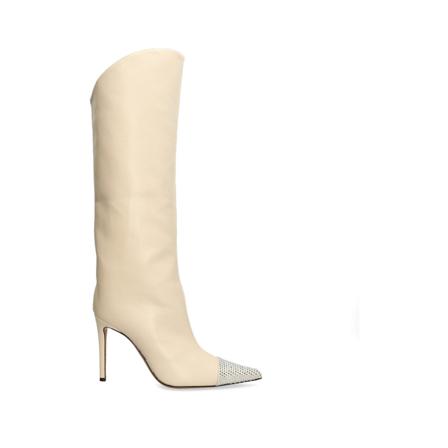 Alexandre Vauthier Laarzen , Beige , Dames , Maat: 37 1/2 EU Laarzen