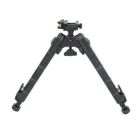 Aluminiumslegering V9 Enkelt Stativ Justerbar Bipod Tripod Sort