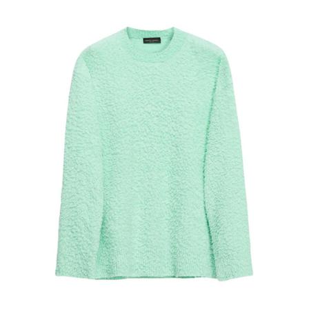 Roberto Collina Round-neck Strik Grøn, Herre Strik