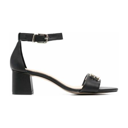 Tommy Hilfiger Flat Sandalen , Zwart , Dames , Maat: 36 EU
