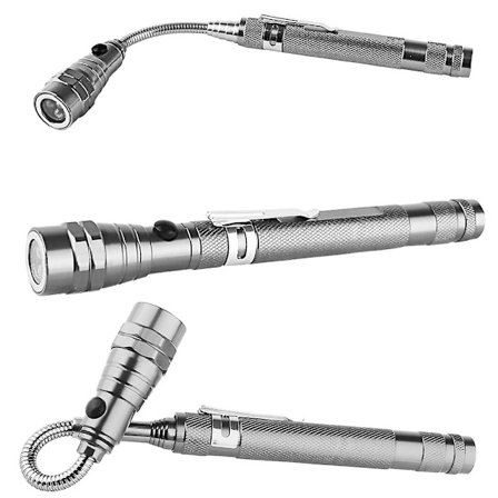 Flexibel Pannlampa med Magnet Teleskopisk Flexibel LED-lampa