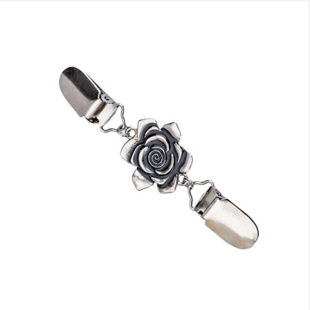 Vintage Sjalspänne - Halkfritt Tröjklämma för Koftor och Scarves