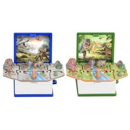 2 kpl Mini 3D Dinosaurus Astronomia Kirja Avaimenperät Miniatyyri Kirja Avaimenperä Käsilaukku Reppu Avaimenperä Aistilelu Stressin Lievitys Lapsille 