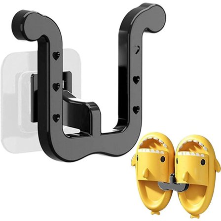 3 kpl kylpyhuoneen tossuteline, monikäyttöinen kenkäteline, seinälle kiinnitettävä ilman porausta, itseliimautuva taittuva kenkäteline