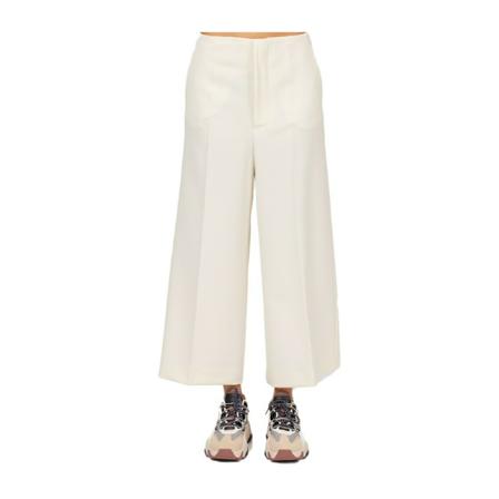 Liviana Conti, Wide Trousers Wit, Dames, Maat:S