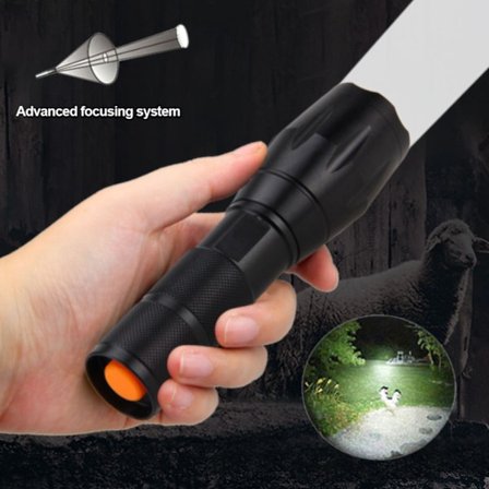 #LED-taskulamppu Taktiikka Taskulamppu Värillinen Valo#