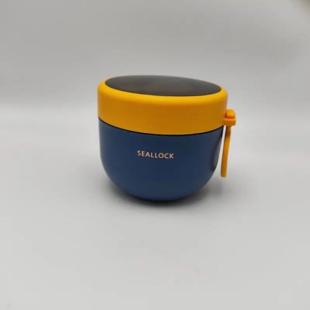 20,29oz Plast Termisk Lunchlåda Isolerad Matbehållare Liten Bentolåda Utomhustillbehör