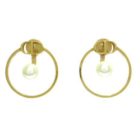 Dior Vintage - Vintage Smycken - Gul - Dam - Storlek: One Size, Dam, Storlek: ONE SIZE