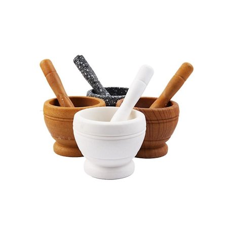 4 stk Bærbar Håndkvern Justerbar Kvern Håndkvern Kaffe Bønne Hvitløkskvern T