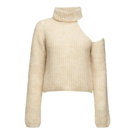 Pinko, Turtleneck Romanoff Wit, Dames, Maat:S