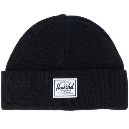 Herschel - Svart cuff Beanie - Kids Elmer Baby Beanie Black Cuff @ Hatstore