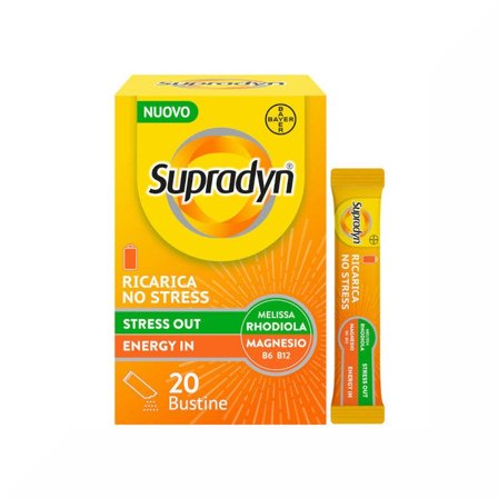 Supradyn Ricarica No Stress Integratore Vitamine e Magnesio