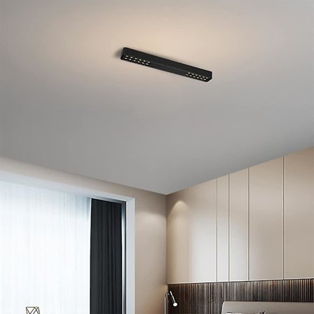 LED Taklampe Dimbar 24,5 cm Aluminium Moderne Stil