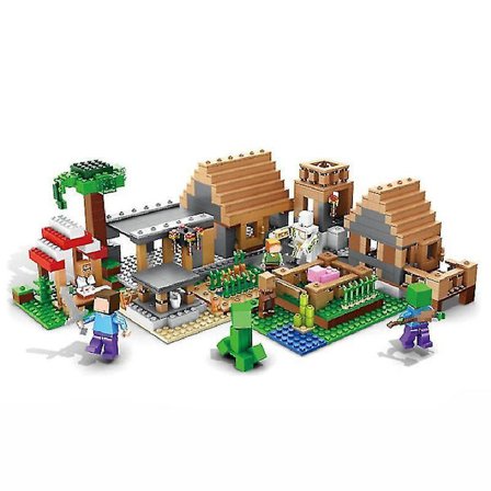 Building Blocks The Small Village Model Bricks Sets Gifts Toys For Children Kids Boys Girls