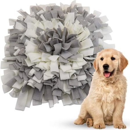 Snuffle-måtte, vaskbar, interaktiv hundetræningsmåtte, interaktivt legetøjsspil, kattegodbidder-kammerat, hvalpetræningsmåtte, stort interaktivt 