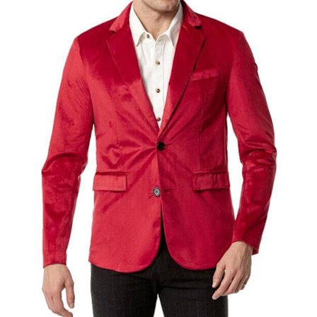 Riviera kostymjacka för män med V-ringad