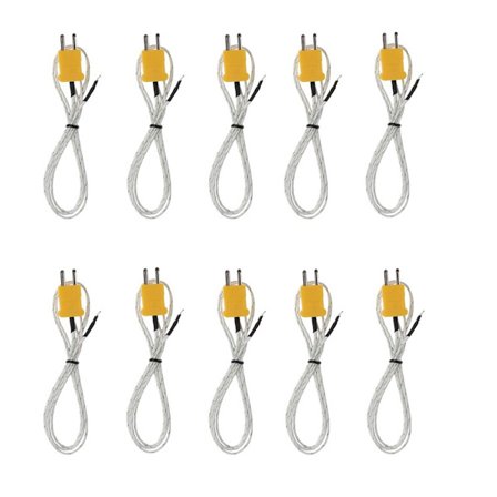 10 stk. K-type termoelementprobe mini-kontakt termoelement