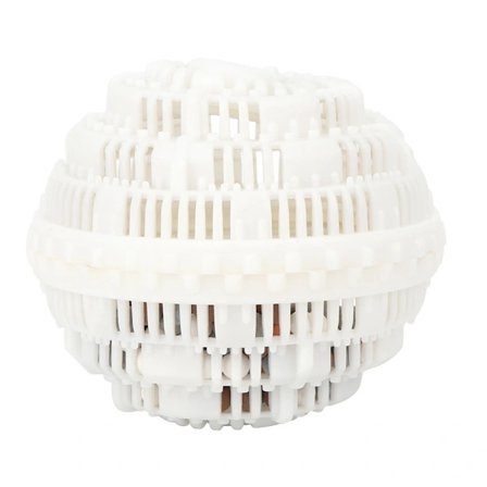 /EA/ Husholdningers miljøvenlige vaskebold Magisk rengøringsbold til vaskemaskine (hvid)