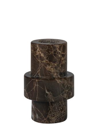 Marble Candleholder, Large Home Decoration Candlesticks & Tealight Holders Tealight Holders Multi/mønstret Mette Ditmer