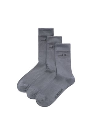 J.Lindeberg - Long Socks 3P - Fashion - Grey - - 40-42
