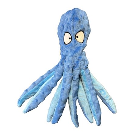 Fabric dog toy octopus plush
