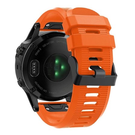Garmin Fenix 5X Plus klockarmband i silikon - Orange
