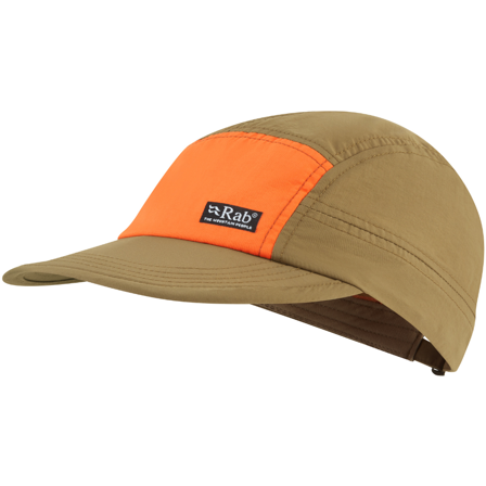 Rab Vista 5 Panel Cap Oak/Dark Melba
