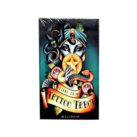 Åtta mynts Tattoo Taro Divination Cards