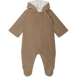 Bonpoint Taupe Fevrier Coverall 6 Months - Coveralls - 6 months - Brown - Junge