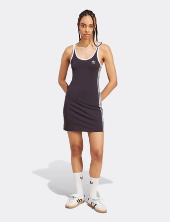 adidas Originals 3S Mini Dress - Black - M