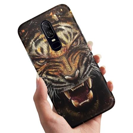Oneplus 7 - Skal / Mobilskal Rytande Tiger